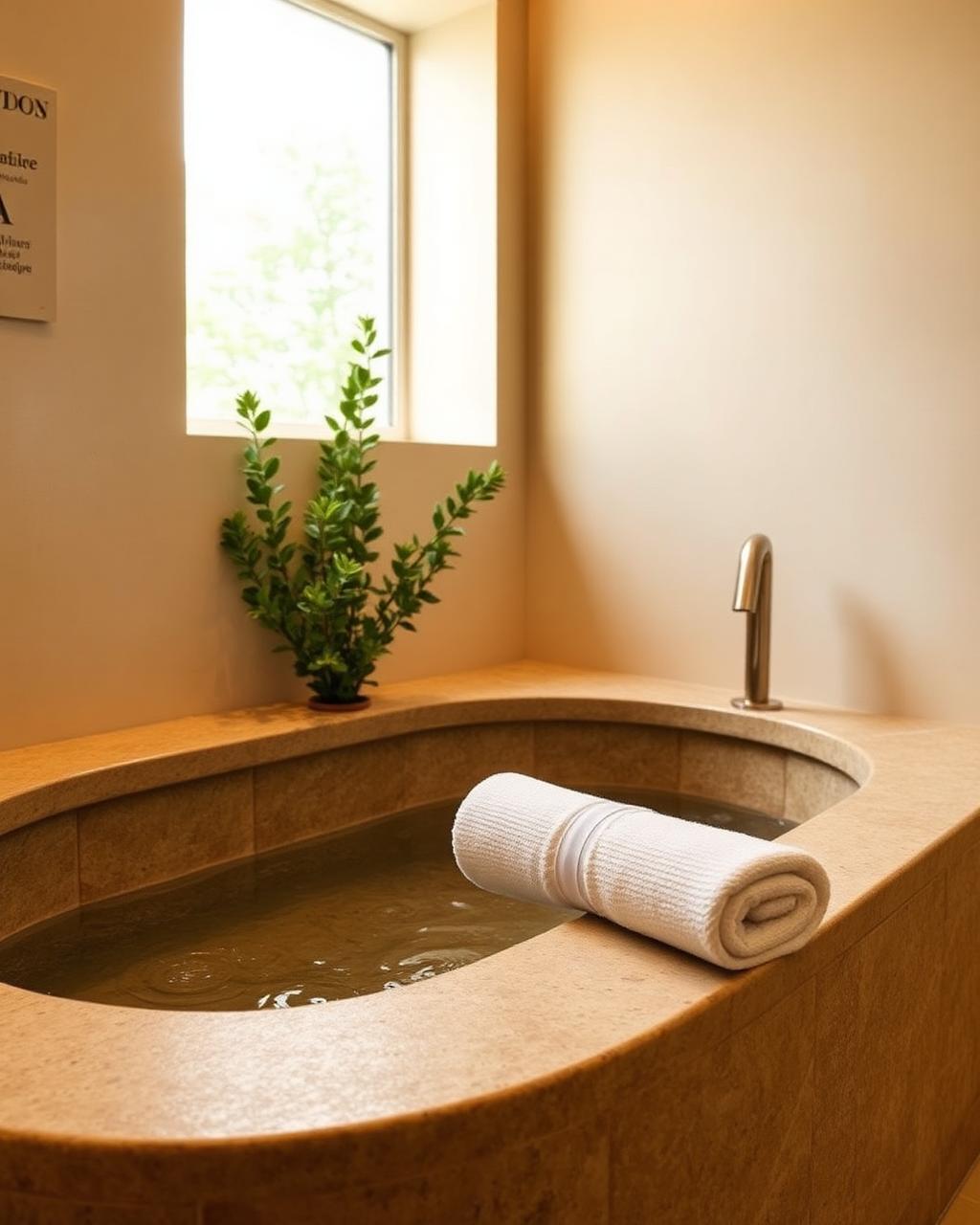Luxury wellness spa
